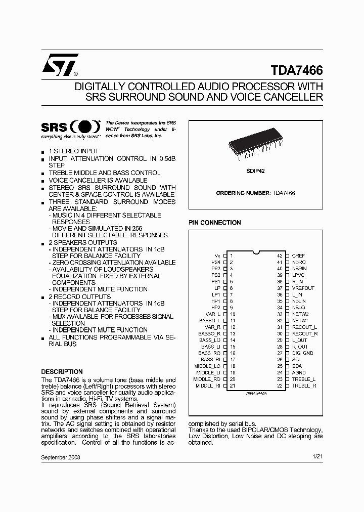 TDA746603_738709.PDF Datasheet