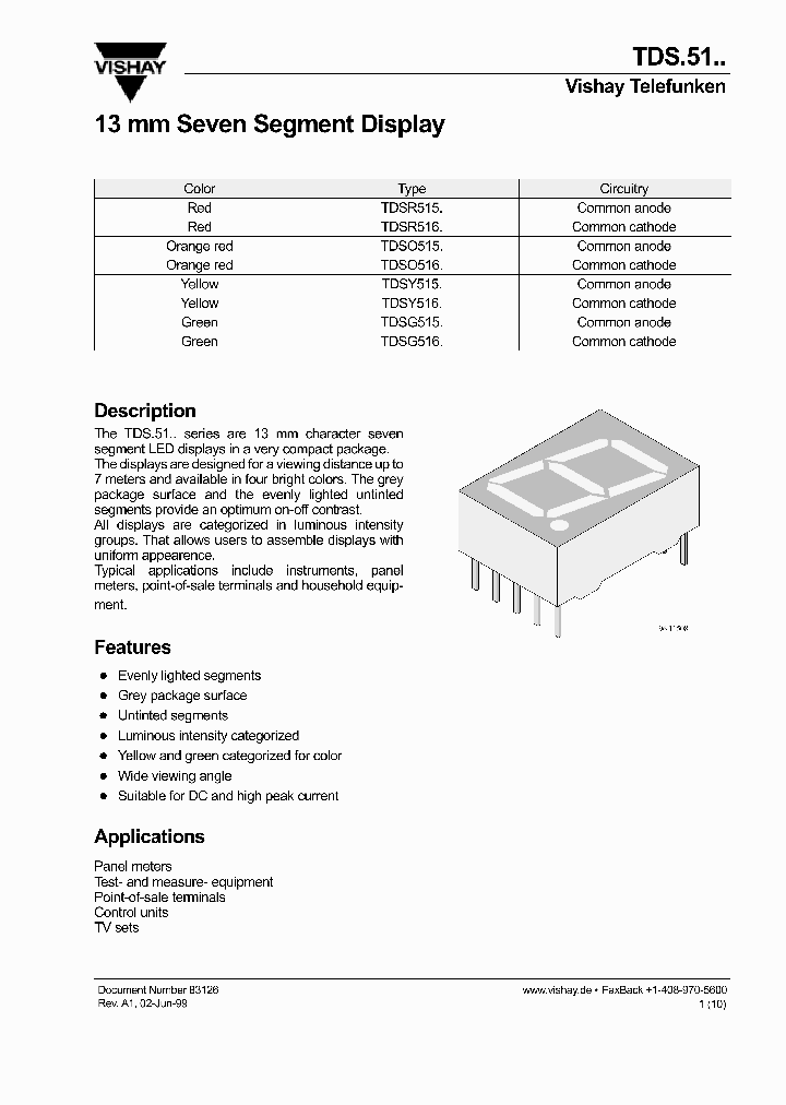 TDSG515_690607.PDF Datasheet