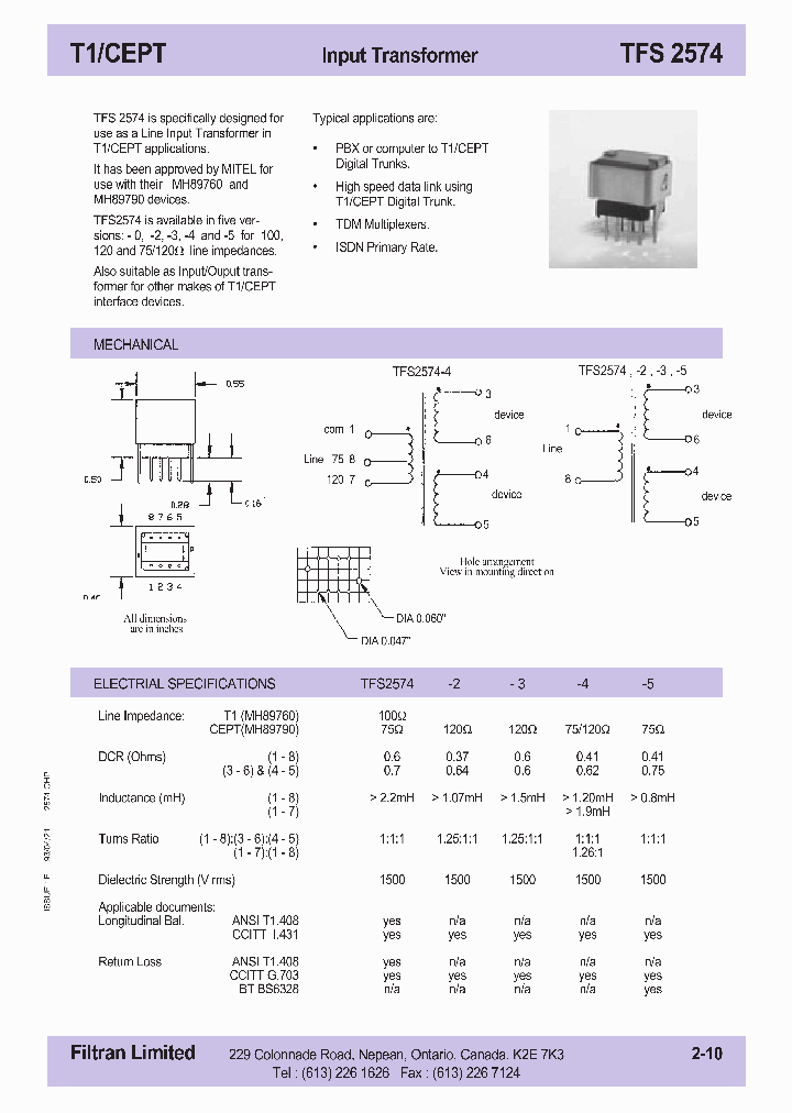 TFS2574-3_725992.PDF Datasheet