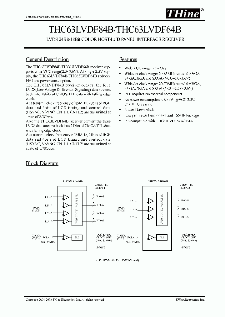 THC63LVDF64B_403240.PDF Datasheet