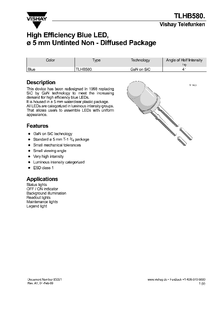 TLHB580_735939.PDF Datasheet