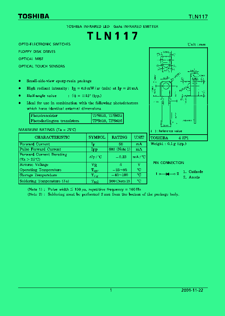 TLN117B_578463.PDF Datasheet