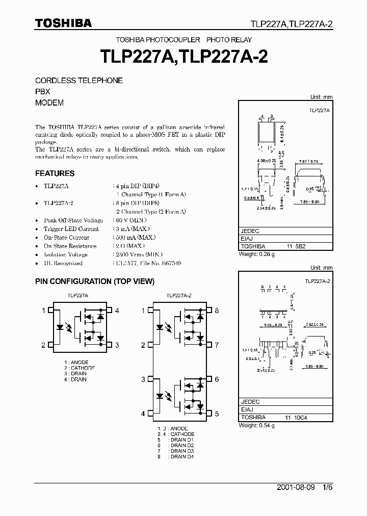 TLP227A_590513.PDF Datasheet