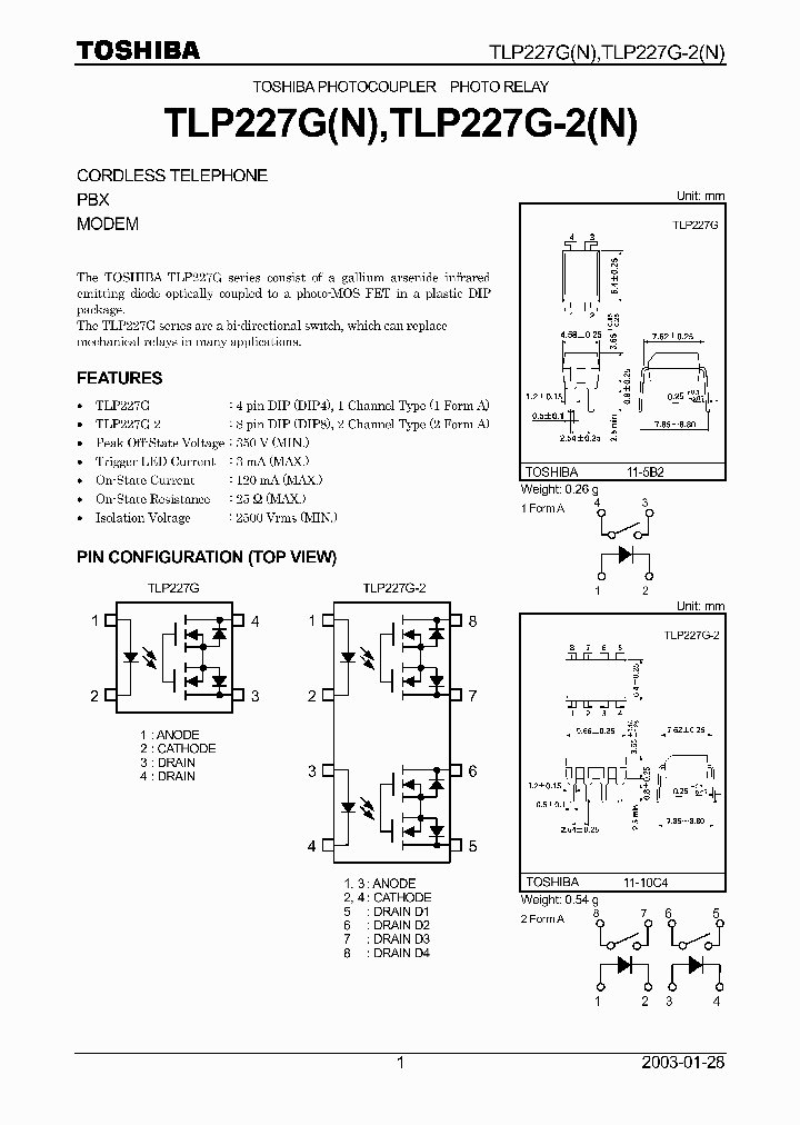 TLP227G_602957.PDF Datasheet