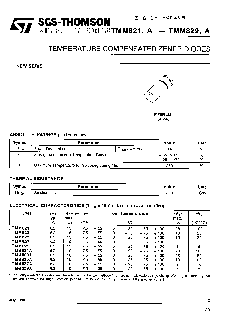 TMM821_565812.PDF Datasheet