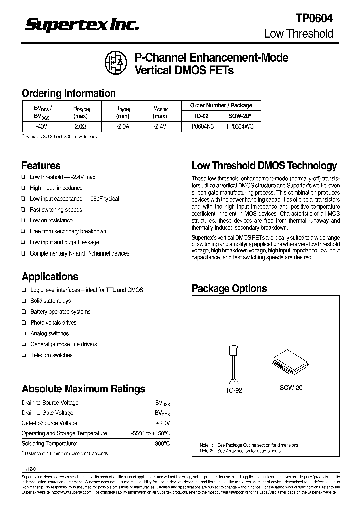 TP0604_64642.PDF Datasheet