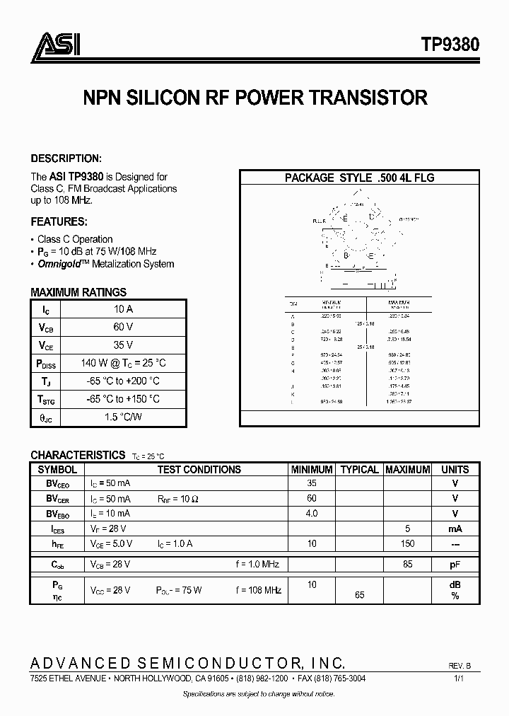 TP9380_650305.PDF Datasheet