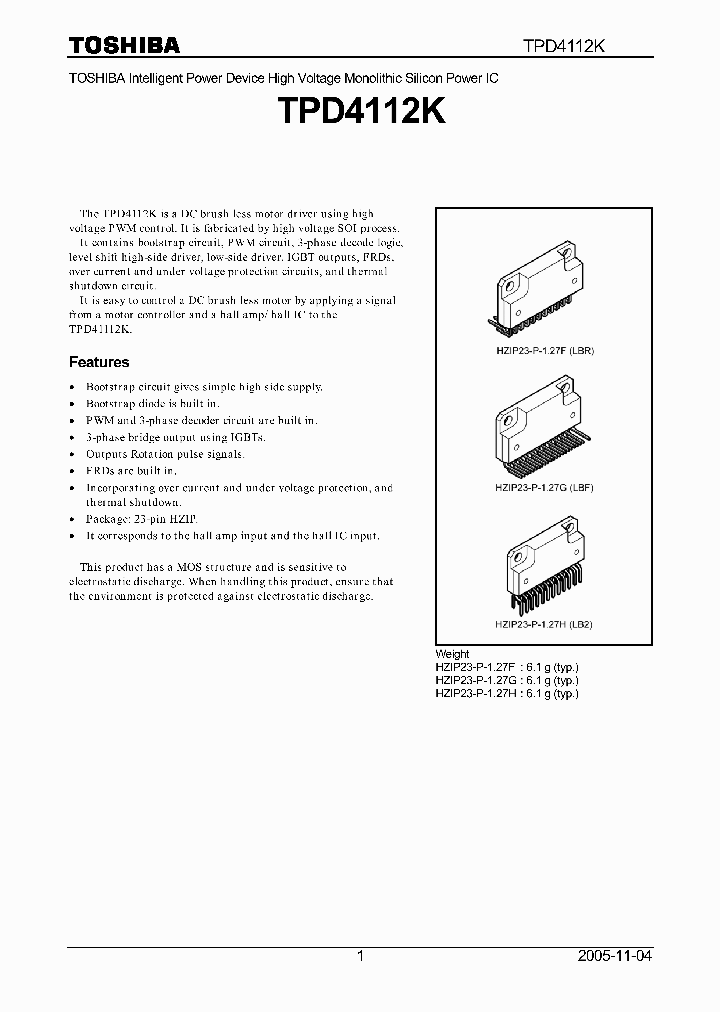 TPD4112K_689506.PDF Datasheet