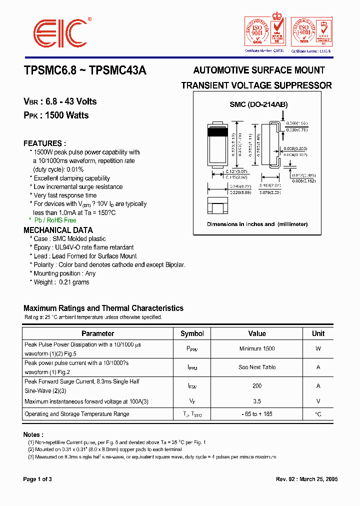 TPSMC75_628685.PDF Datasheet