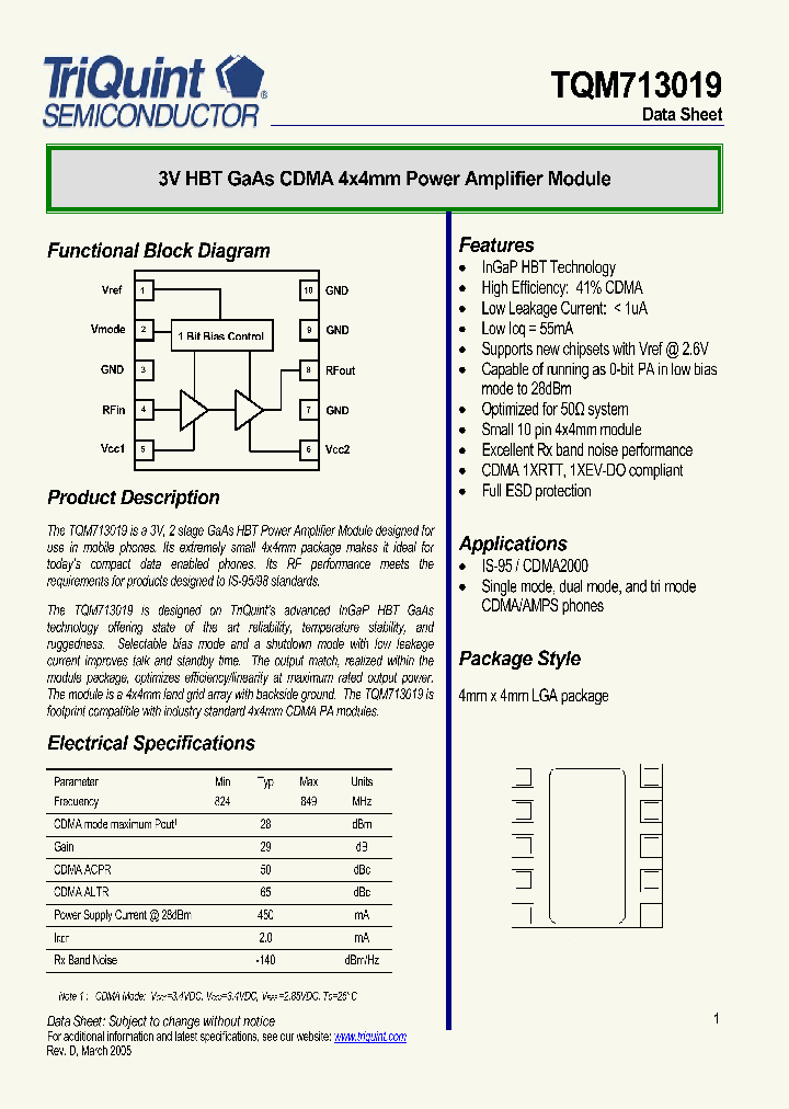 TQM713019_718009.PDF Datasheet