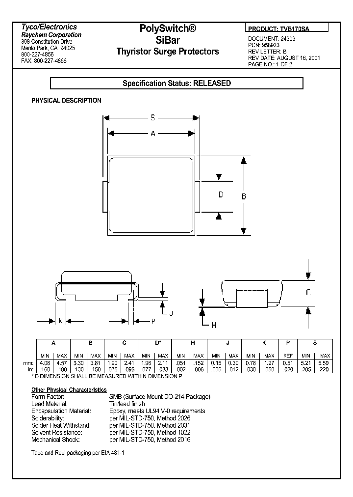 TVB170SA_637280.PDF Datasheet