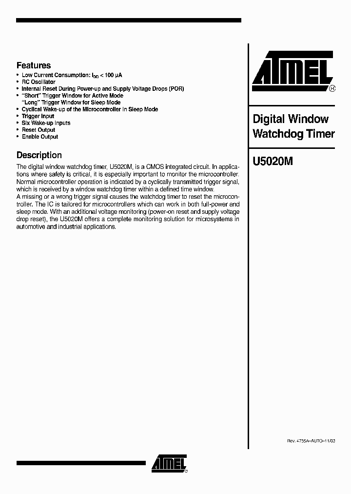 U5020M_790513.PDF Datasheet