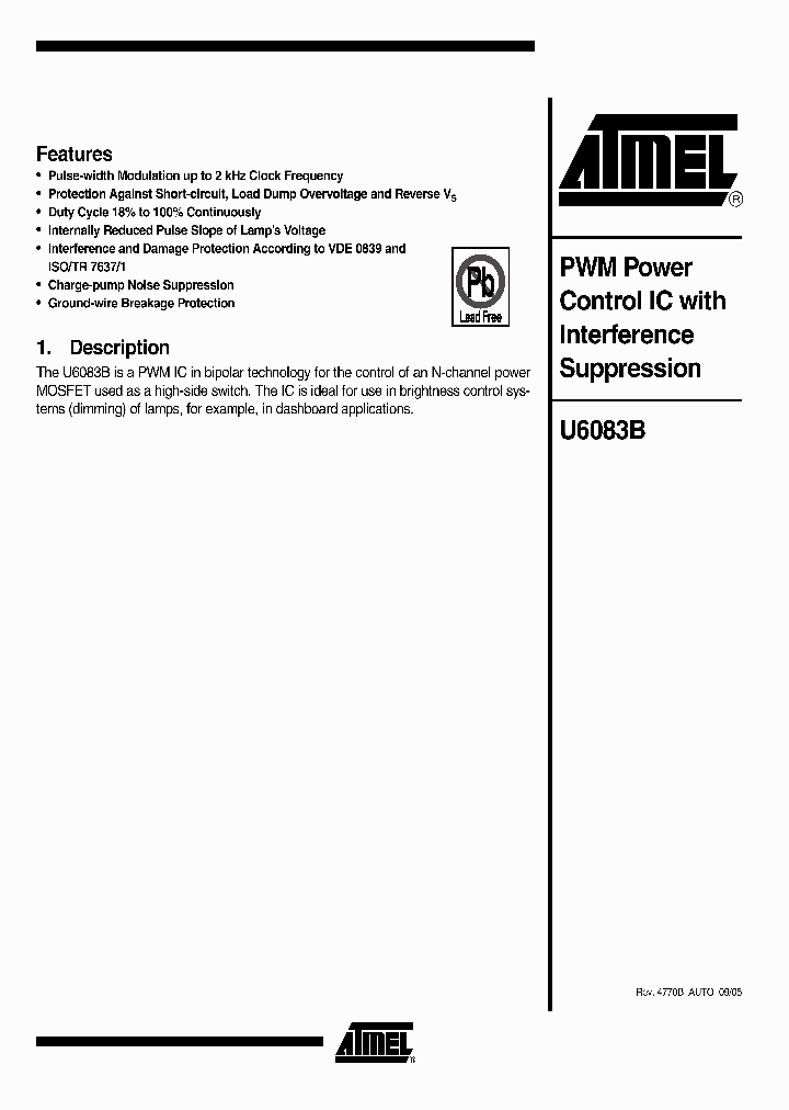 U6083B05_748450.PDF Datasheet