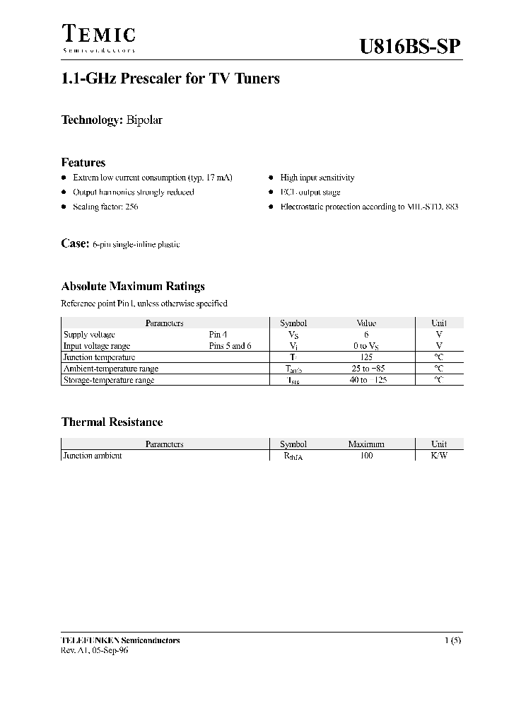 U816BS-SP_738734.PDF Datasheet