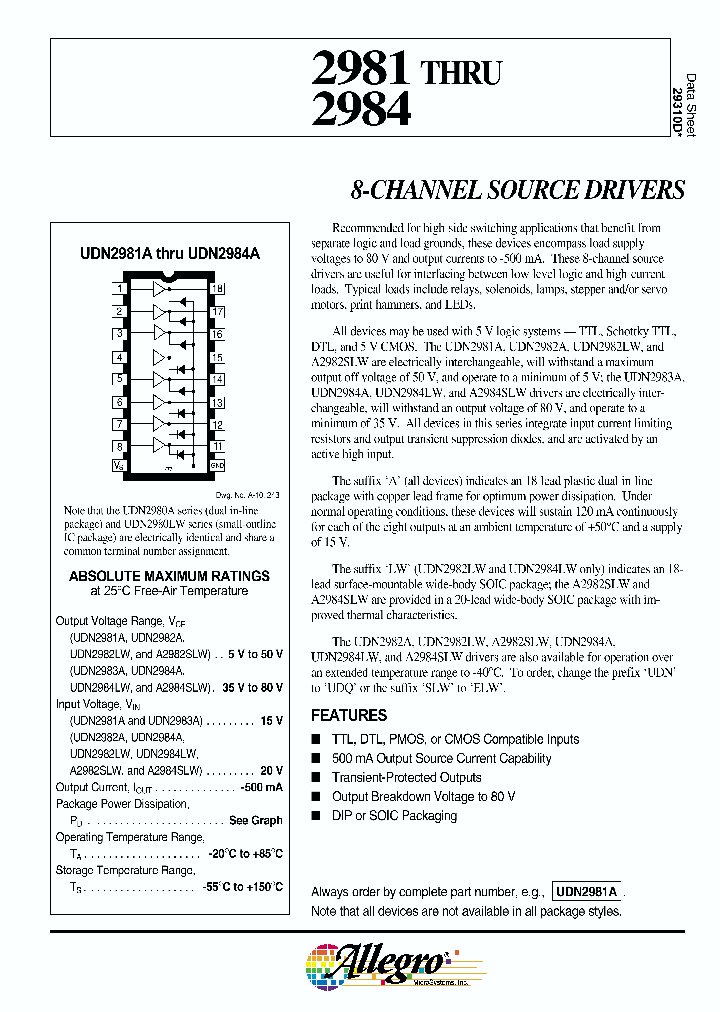 UDN2981_16129.PDF Datasheet