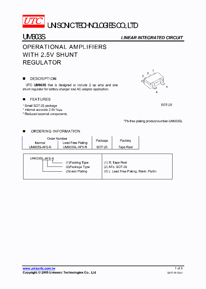 UM603SL-AF5-R_746540.PDF Datasheet