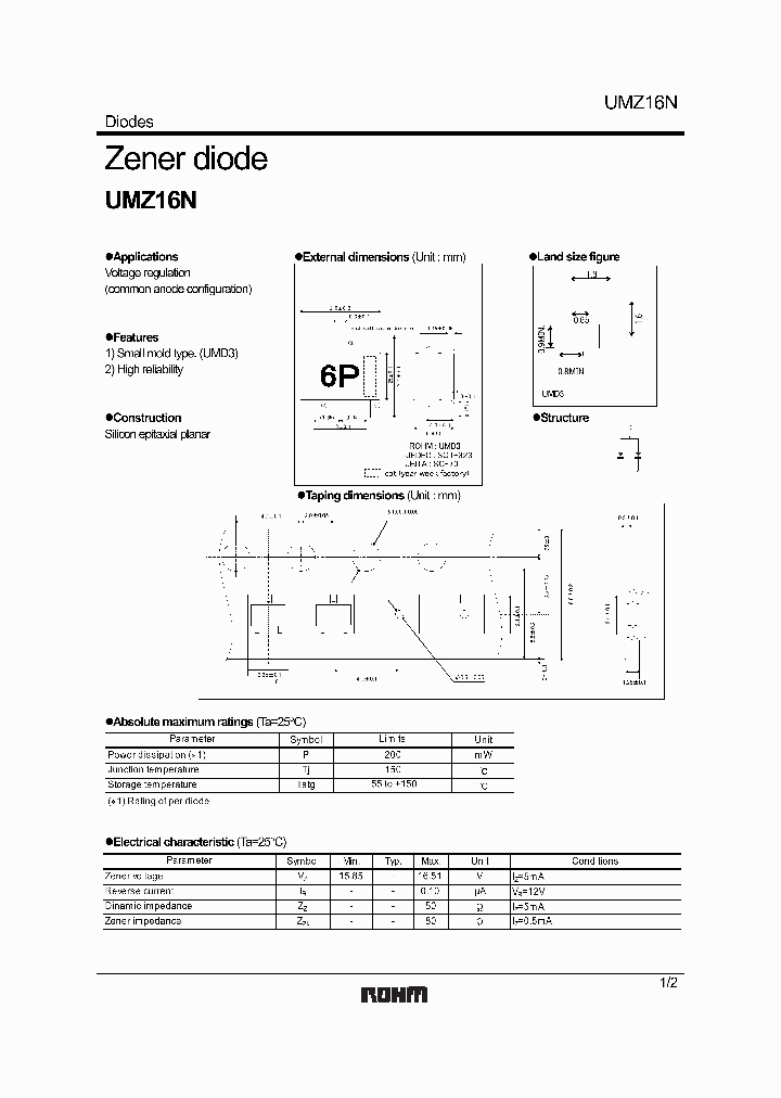 UMZ16N_561868.PDF Datasheet