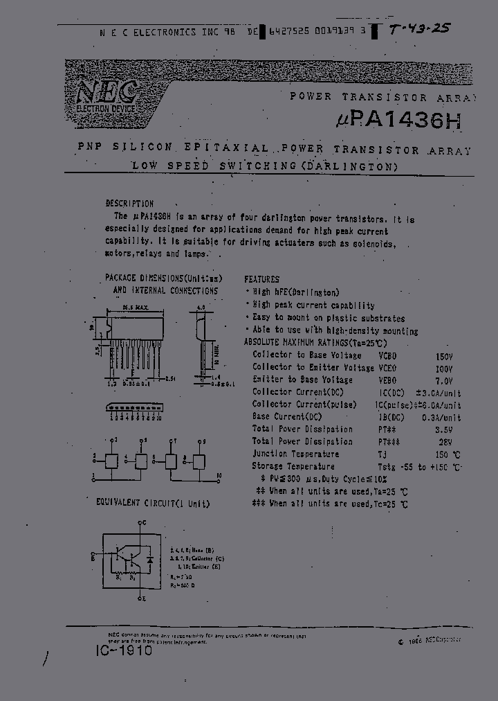 UPA1436H_674759.PDF Datasheet