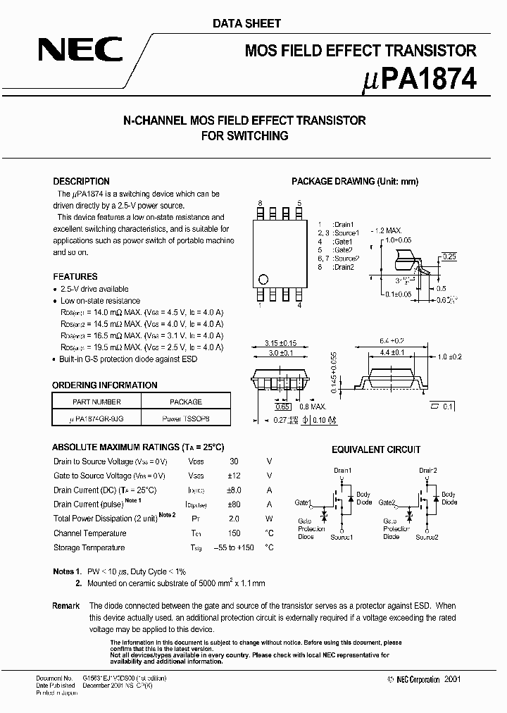 UPA1874GR-9JG_674774.PDF Datasheet