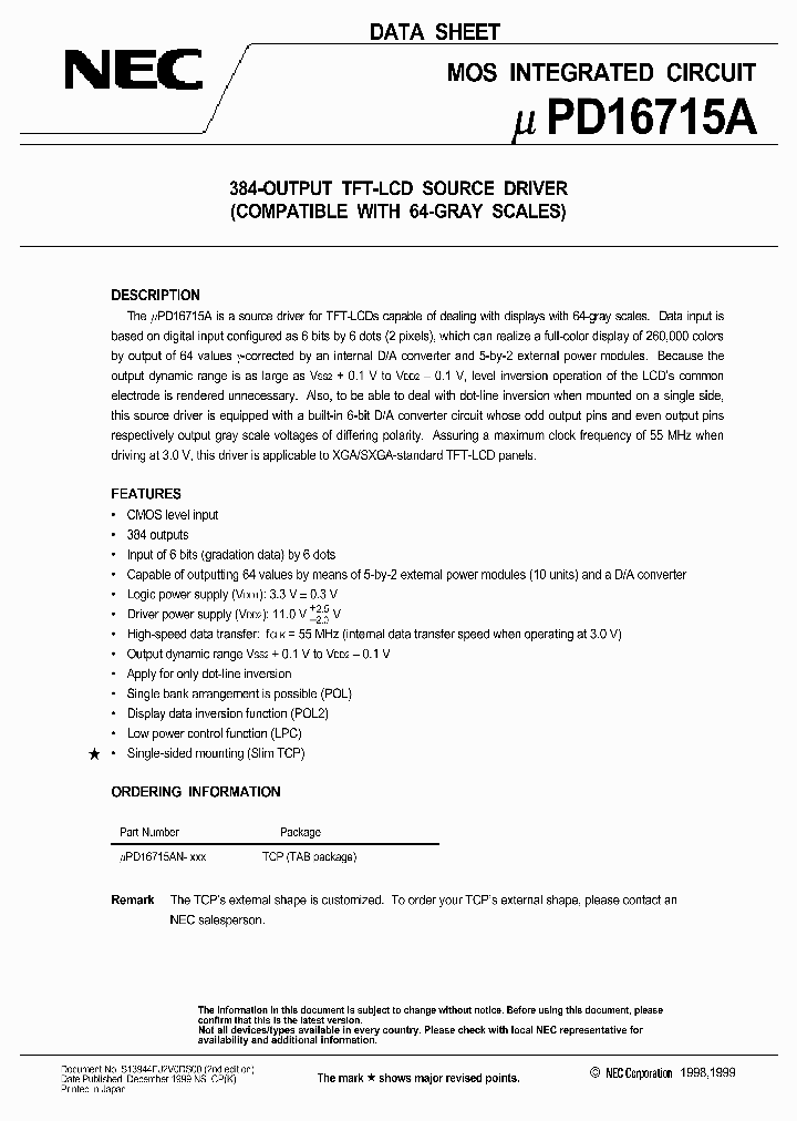 UPD16715AN_663168.PDF Datasheet