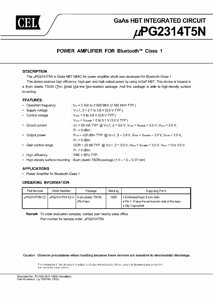 UPG2314T5N0607_613172.PDF Datasheet