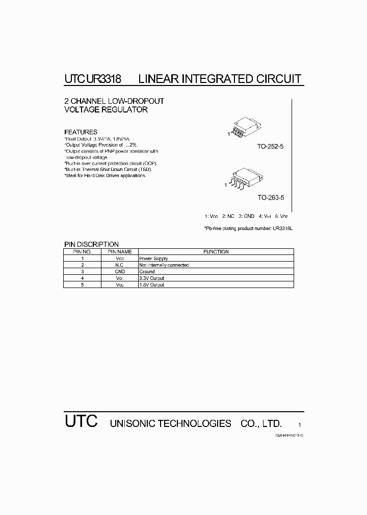 UR3318_746950.PDF Datasheet