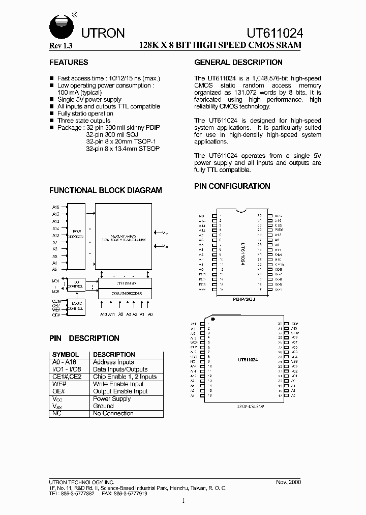 UT611024LC-10_648793.PDF Datasheet