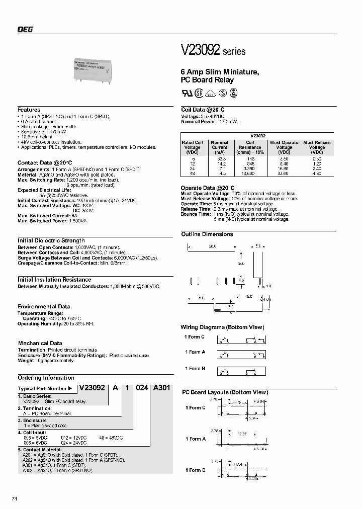 V23092A1006A301_621298.PDF Datasheet