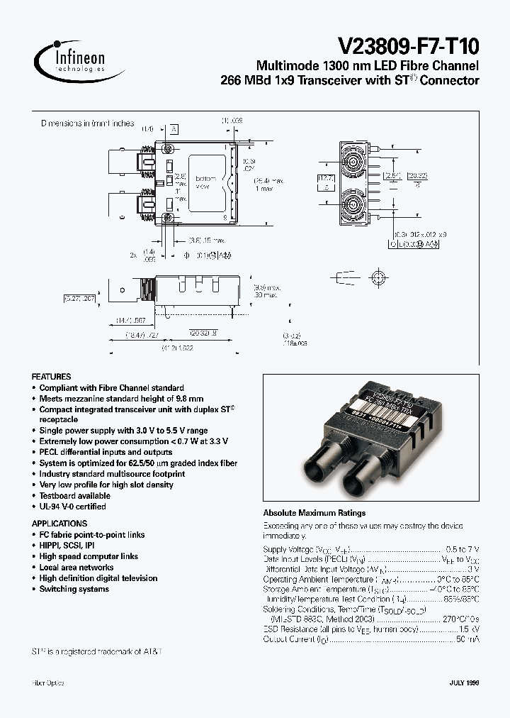 V23809-F7-T10_610197.PDF Datasheet