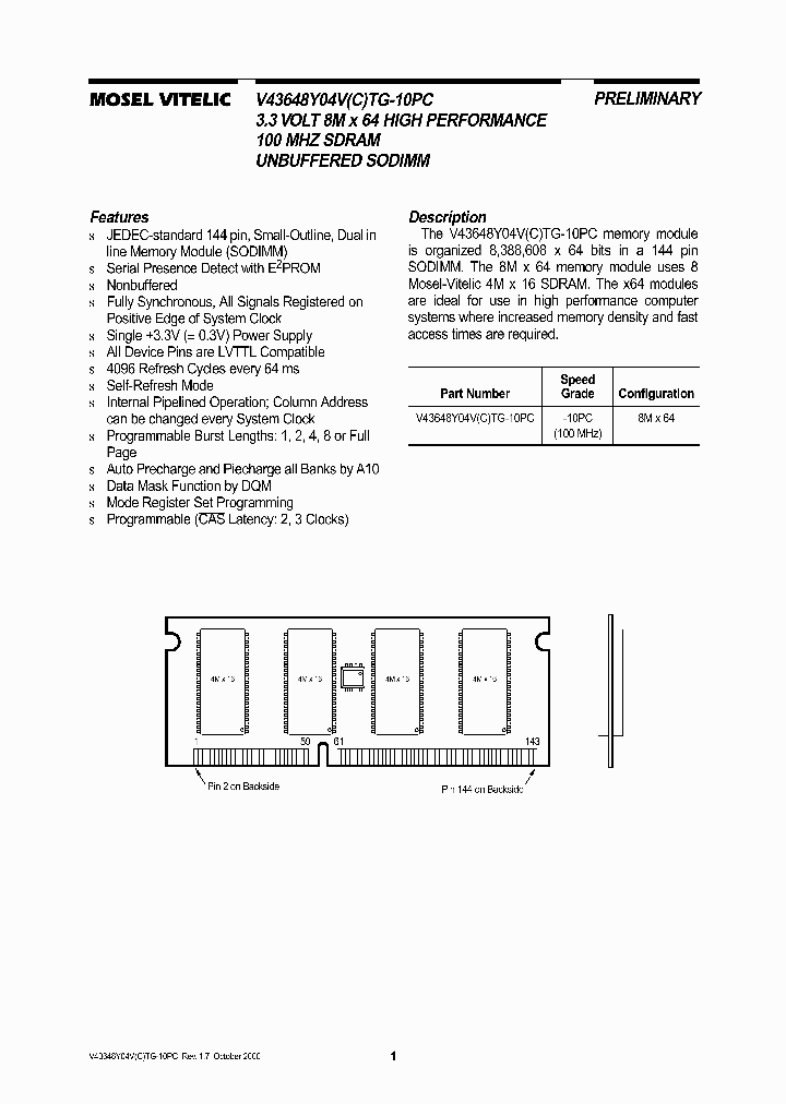 V43648Y04VCTG-10PC_662917.PDF Datasheet