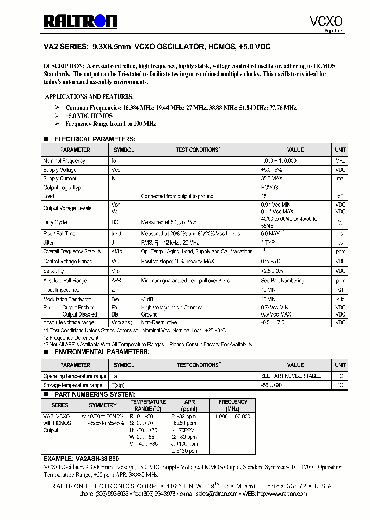 VA2ARH_666634.PDF Datasheet