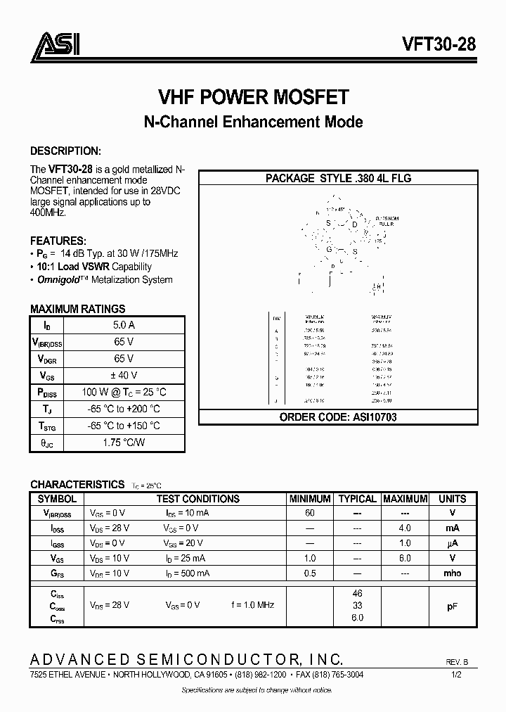 VFT30-28_650286.PDF Datasheet