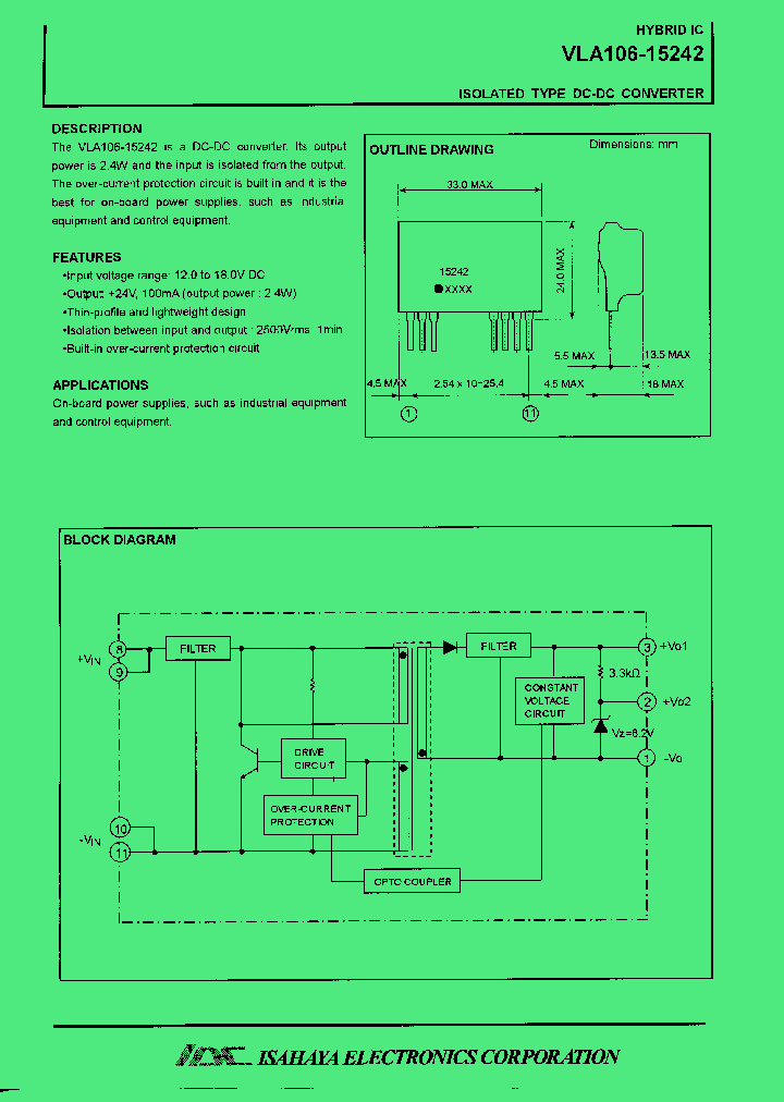 VLA106-15242_721976.PDF Datasheet