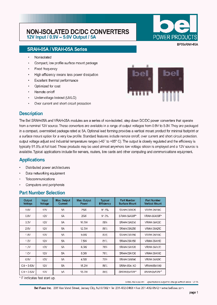 VRAH-05A100_570499.PDF Datasheet