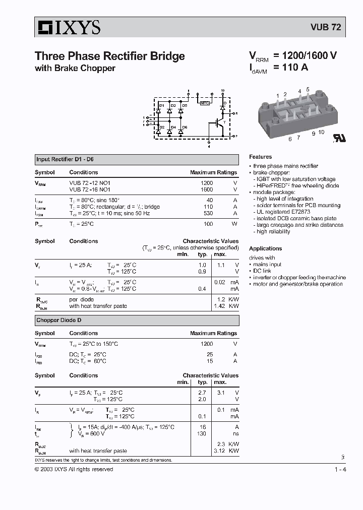 VUB72_617502.PDF Datasheet