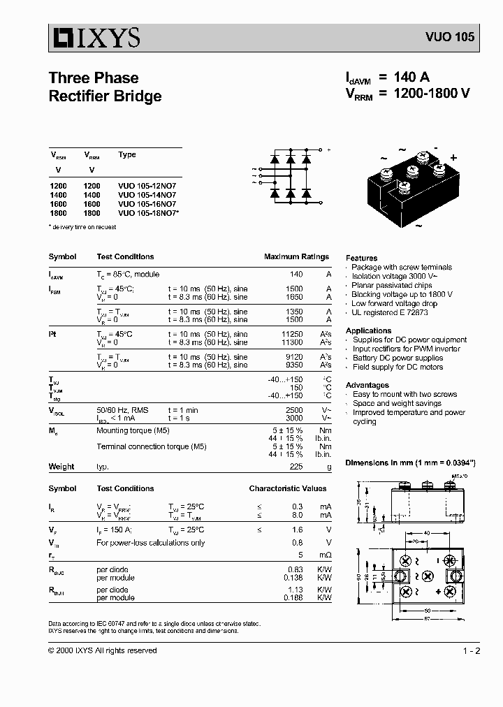 VUO105-14NO7_723814.PDF Datasheet