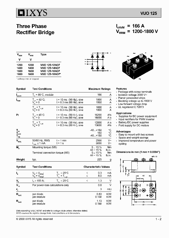 VUO125-16NO7_588500.PDF Datasheet