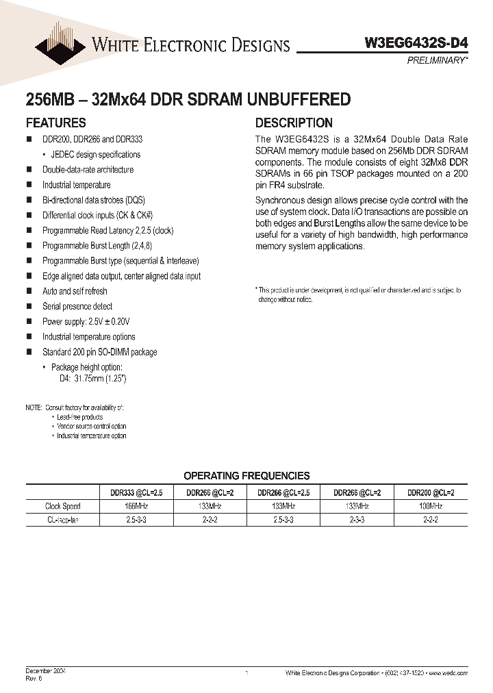 W3EG6432S335D4I_652835.PDF Datasheet