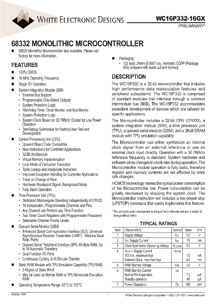 WC16P332-16GI_652532.PDF Datasheet