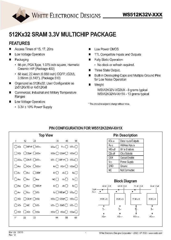 WD512K32NV-15H1C_651923.PDF Datasheet