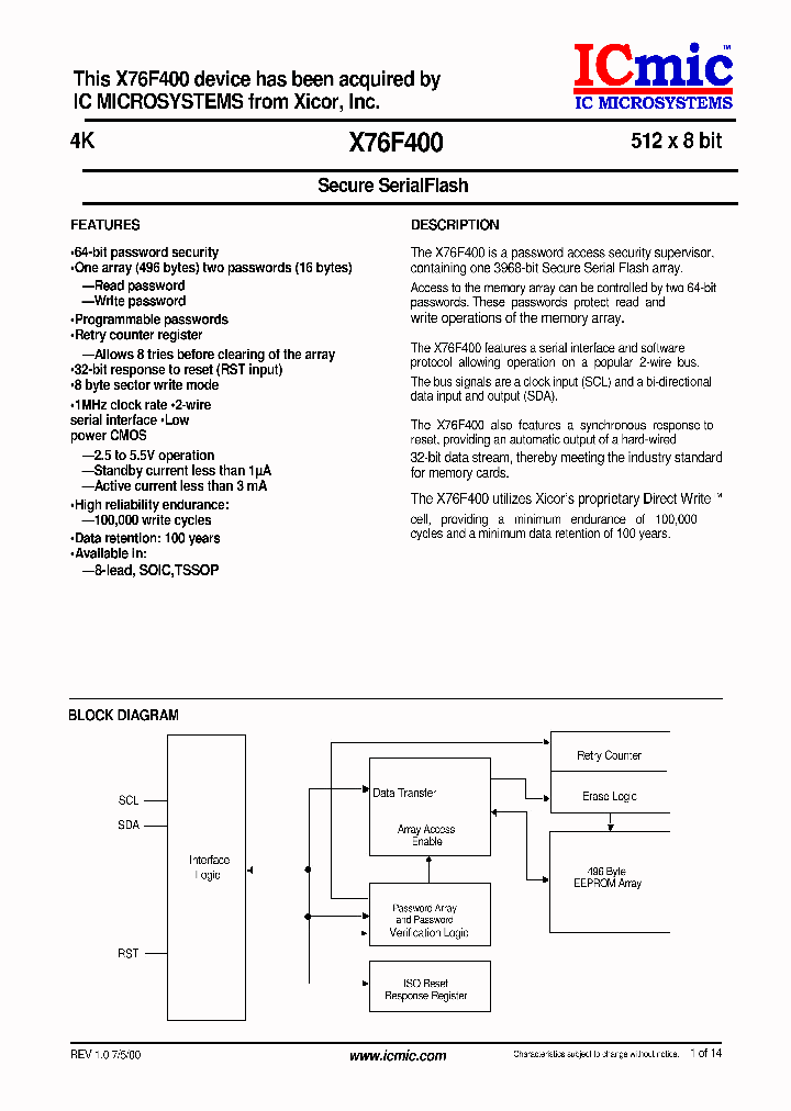 X76F400S8I-25_655726.PDF Datasheet