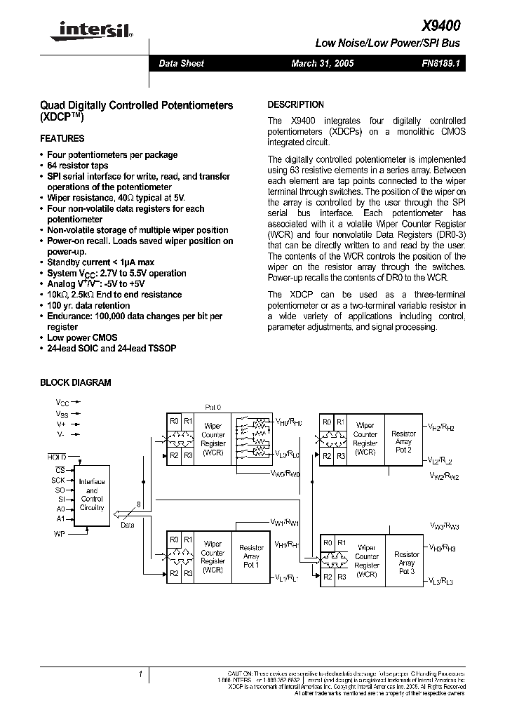 X9400WS24_708741.PDF Datasheet