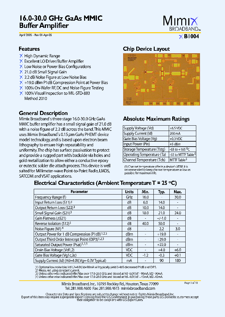 XB1004_648958.PDF Datasheet