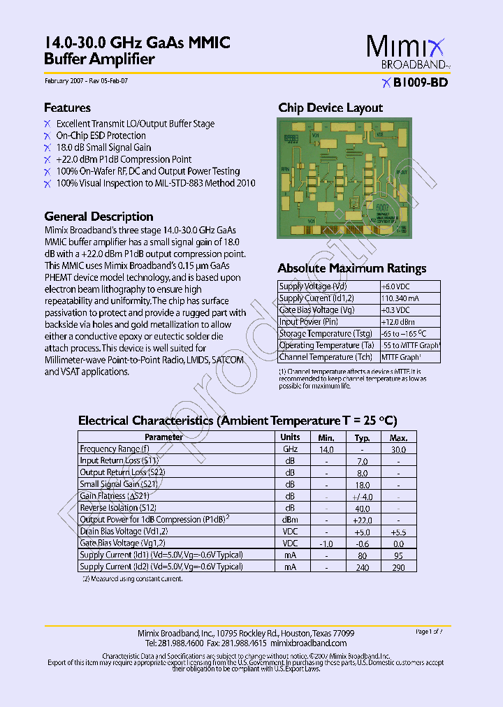 XB1009-BD-000V_718670.PDF Datasheet