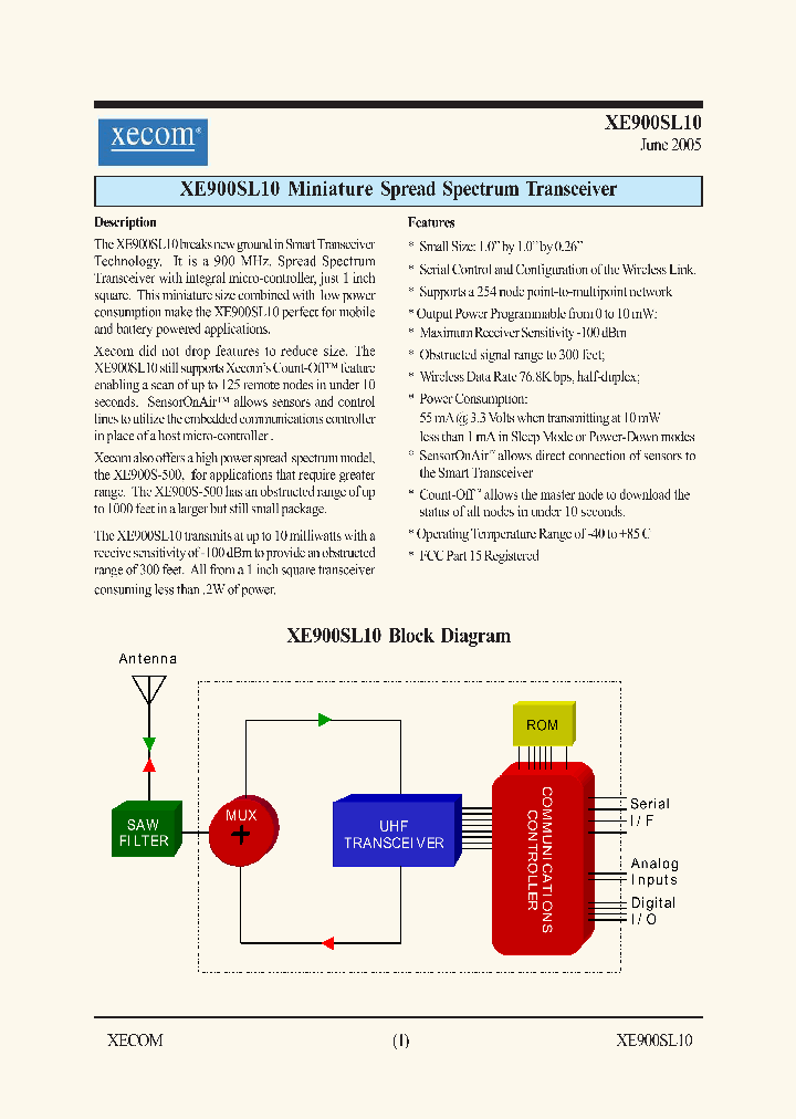 XE900SL10_663187.PDF Datasheet