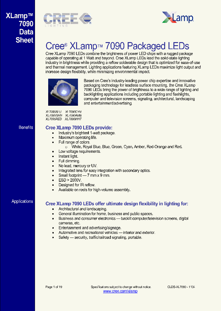 XL7090BLU-L100-0002_721990.PDF Datasheet
