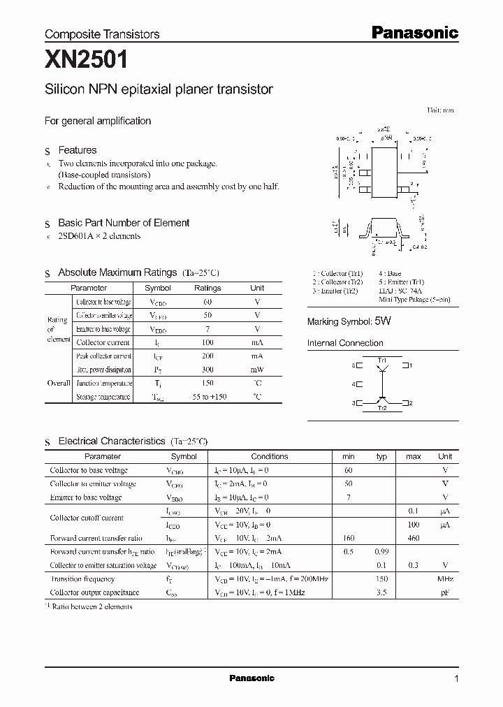 XN2501_771796.PDF Datasheet
