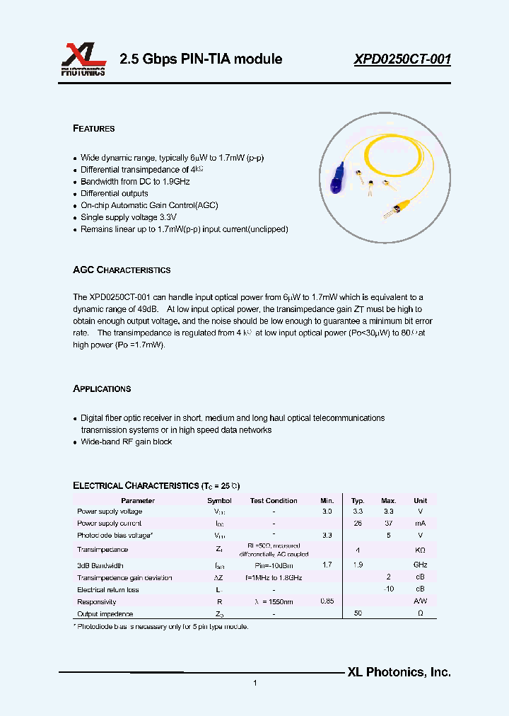 XPD0250CT-001-C1SNCN_668864.PDF Datasheet