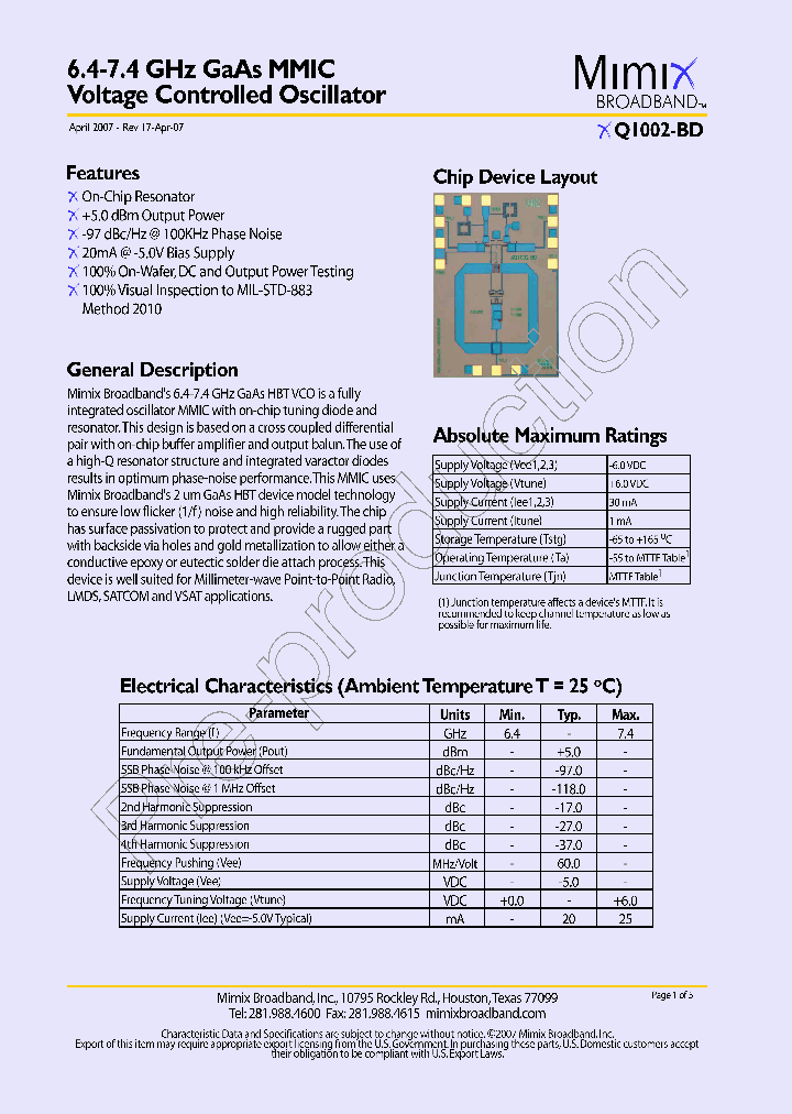 XQ1002-BD-EV1_718342.PDF Datasheet