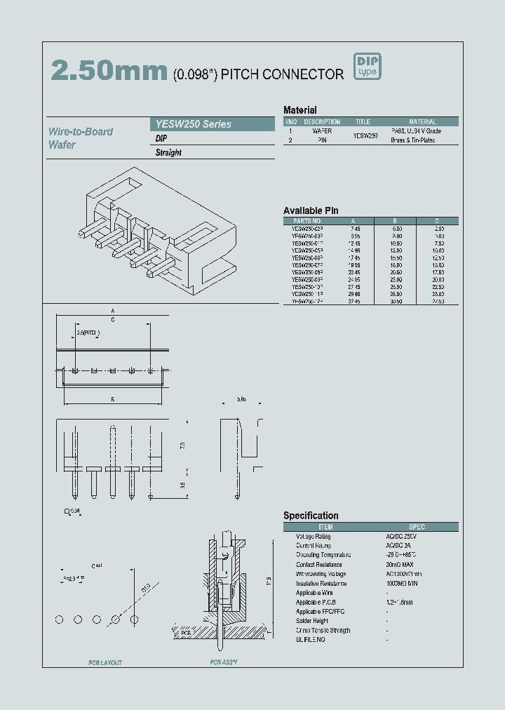YESW250-05P_649911.PDF Datasheet